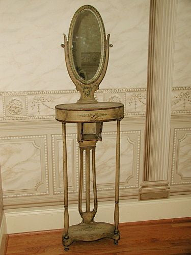 Rare French Vanity With Original Mirror 18th Century Stunning
