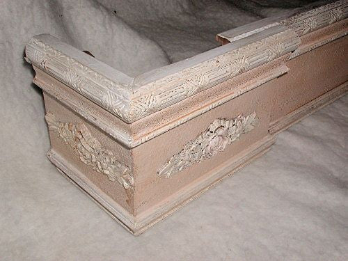 Cornice Bed Canopy Bed Adjustable 19th C Carved French Gorgeous Coloring