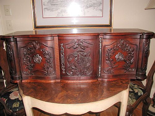 French Carved Chest Cabinet C.1850-65 Hand Made