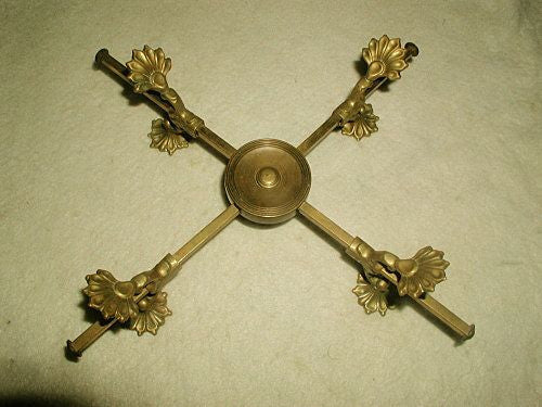 Brass English Trivet Expandable For Bowls Or Plates