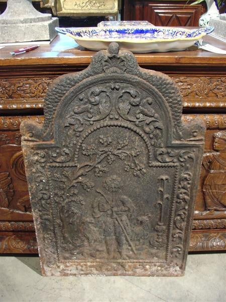 Nicely Detailed Antique Fireback