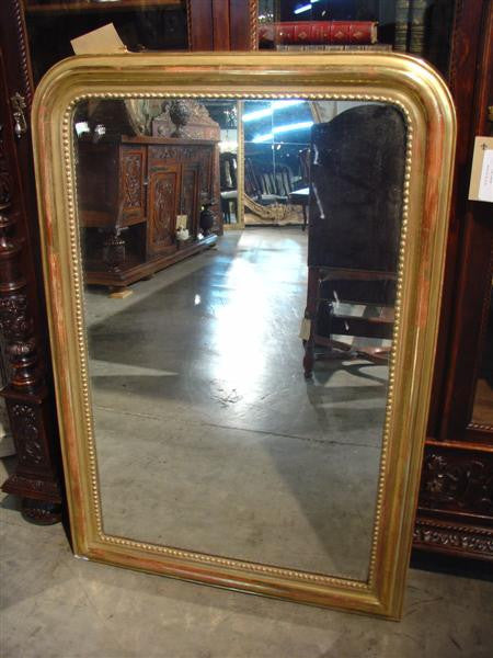 Antique Giltwood Louis Philippe Mirror