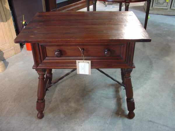 Spanish Baroque Style Walnut Wood Table
