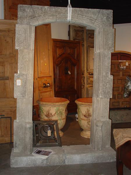 Limestone Door Surround-Bastide Cintree