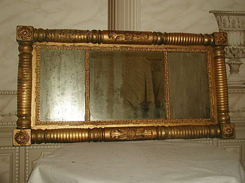 Federal gilt mirror early 1800's England