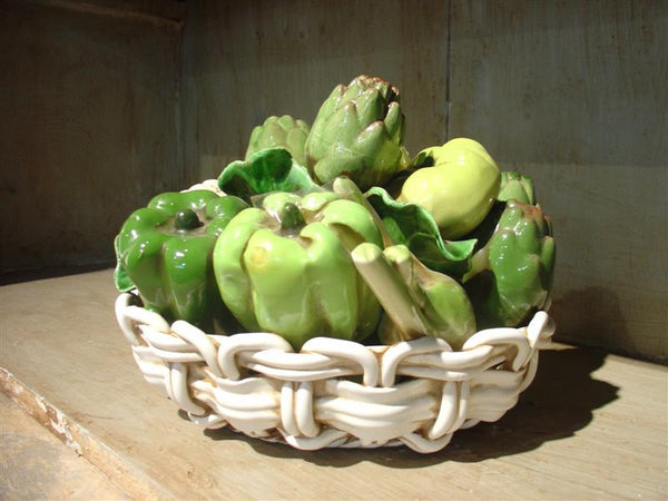 Ceramic Vegetable Basket