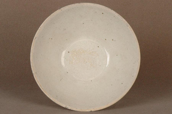 Chinese Song Dynasty Qingbai Bowl w Fish , 1000 AD