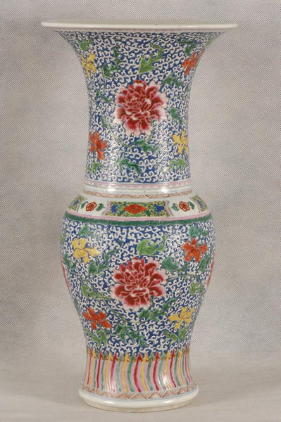 Masterpiece Chinese Qing Famille Rose Vase Yongzheng Period , 18C