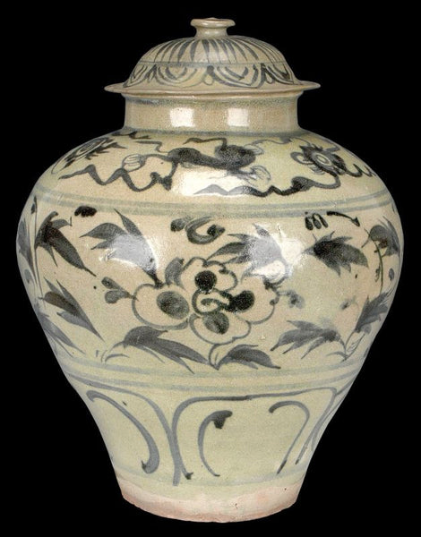Masterpiece Chinese Yuan Blue and White Porcelain Jar Oxford TL
