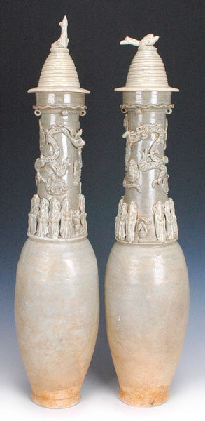 Pair of Chinese Song Dynasty Jar w Oxford TL ,1000 AD