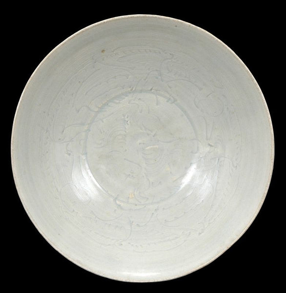 Large Chinese Song Dynasty Qingbai Bowl , 1000 AD